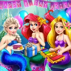 Mermaid Birthday Party - Play Mermaid Birthday Party Game online at Poki 2
