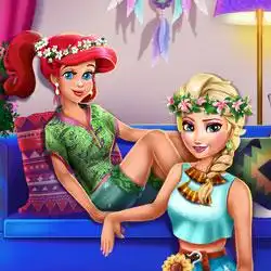 Princess Movie Night - Play Princess Movie Night Game online at Poki 2